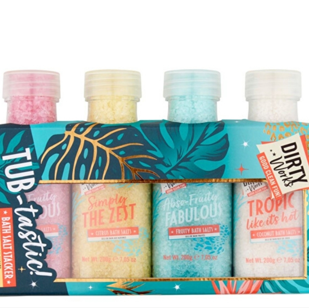 Dirty Works Tub-tastic Bath‎ Salt Stacker